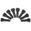 TR413 Snap-In Rubber Tire Valve Caps 10 Pcs 6