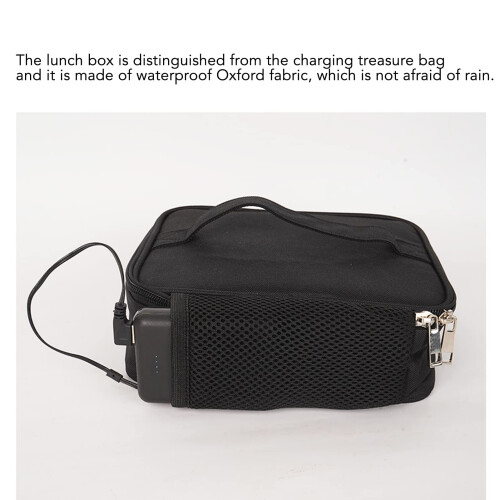 Portable USB Mini Oven Heated Lunch Box 12V 1
