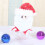 Kerstsnoeppot met pluche deksel (1,5 liter) 3
