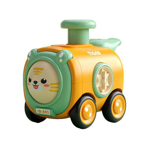 Toy Train Car with Whistle Sound and Changeable Face 1