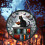 Halloween kråkepynt i akryl veggteppe 6