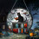 Halloween kråkepynt i akryl veggteppe 5