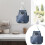 Wall-Mounted Grocery Bag Organizer Mesh Rack for Standard 2