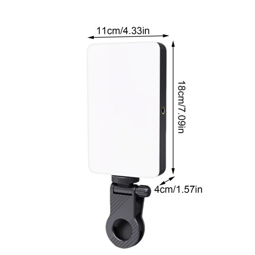 USB-aufladbare LED-Handyleuchte für Videos – hoch 1