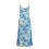Γυναικείο Μάξι Φόρεμα Vintage Floral Στάμπα σε Γραμμή Α με Αέρινο Στυλ 4