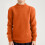 Unisex-Strickpullover, orange, einfarbig, langärmelig, Rundhalsausschnitt 2