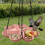 Bird Feeder and Waterer with 4 Compartments 4