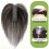 Medium Brown Fake Bangs Human Hair Wispy Fringe 4