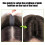 Medium Brown Fake Bangs Human Hair Wispy Fringe 6