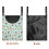 Strawberry Capybara Clothespins Bag 2pcs Washable 7