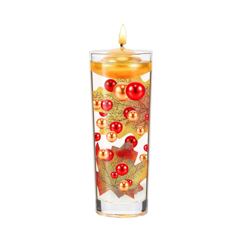 Thanksgiving Vase Fillers Pumpkin Pinecone Bead Maple Leaf 1