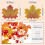 Thanksgiving Vase Fillers Pumpkin Pinecone Bead Maple Leaf 6