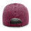 Casquette de baseball rose unisexe ajustable couleur vin 3