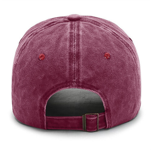 Casquette de baseball rose unisexe ajustable couleur vin 2