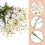 Bouquets de marguerites blanches artificielles (6 bouquets) 2