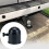 Tow Bar Ball Cover Lockable 50mm Black Silver Plastic 2