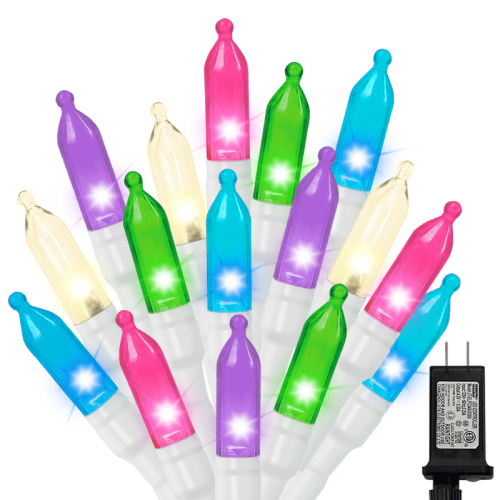 Sreangán Soilse Sí Cásca Pastel 32.5ft 100LED 16 Mód 1