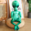 Alien Doll Plush Toy with Adjustable Joints 4