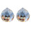 Crystal chandelier pendants clear ball prisms 2 pcs 2