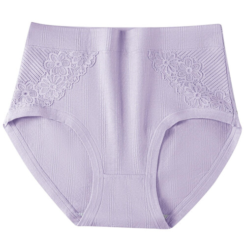 Women's Cotton High Waist Floral Briefs Full Coverage 2