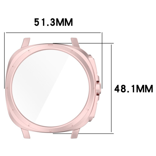 Capa protetora e película de proteção para Samsung Galaxy Watch7 1