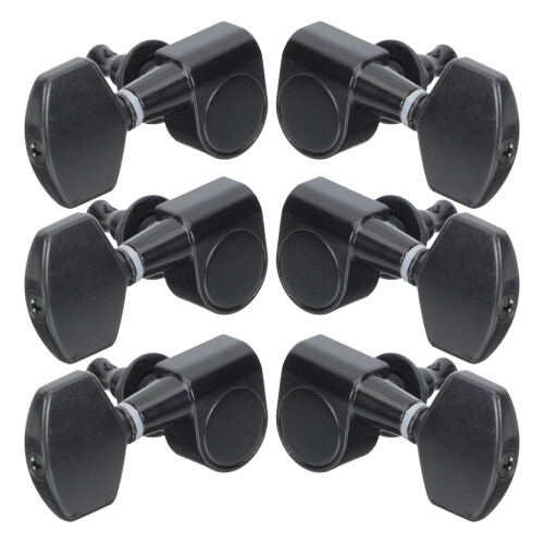 Unbranded guitar knob tuning tool set black 6 pcs 2