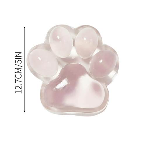 Katttass Squishy Leksak Rosa Kawaii Stresslindring 1