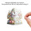Easter bunny decor rabbit and egg figurines set 5