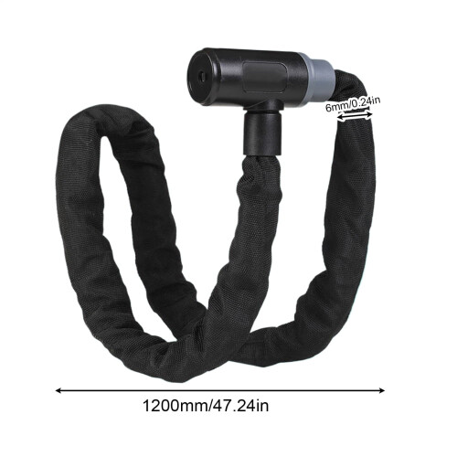 Bike Chain Lock High-Security Anti-Theft Lock for E-Bikes 1