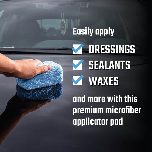 Microfiber Applicator Pads Foam Core Ultra-Soft 8 Pack 1