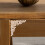 Wood Stickers Unpainted Beige Solid Wood Appliques 4pcs 4