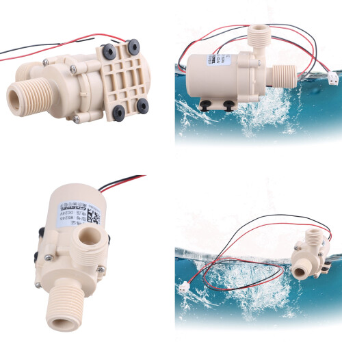 Hot Water Circulation Pump DC24V Brushless 12L/min 1