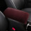 Capa de apoio de braço de carro felpuda, almofada de console macia, ajuste universal. 8