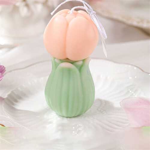 Scented Candles Set Floral Shape Atmospheric Small Candles 1