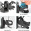 Cup Holder for Strollers and Walkers with 360 Rotation 5
