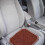 NICEXMAS Car Seat Cushions Orange Square 1 Set 6
