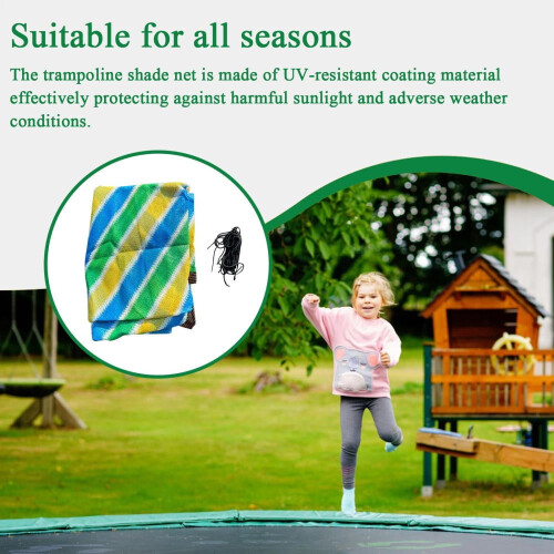 Trampoline Top Cover UV Protection Shade Replacement 2