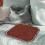 NICEXMAS Car Seat Cushions Orange Square 1 Set 8