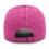 Pink Ribbon Embroidered Wings Baseball Cap Adjustable Denim 3