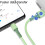 Micro USB Charging Cable Fast Charging 3A Colorful 6