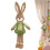 Rabbit Curtain Tiebacks Hand-Knitted Spring Decor 2PCS 5