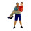 Miniature Painted People Figures 1:64 Scale Desktop Ornament 3
