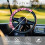 Heart Pattern Golf Cart Steering Wheel Cover Universal 3