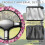 Heart Pattern Golf Cart Steering Wheel Cover Universal 4
