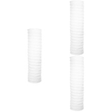Lot de 3 abat-jour pour lampadaire d'angle, lanternes de chevet style japonais en papier de riz