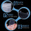 Bead Organizer Box Clear Plastic Storage Container with 4
