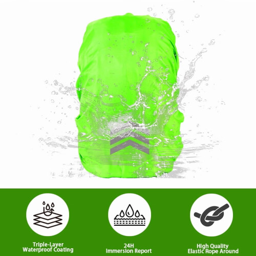Rainproof Backpack Cover 10L–50L Lightweight 35–60g 1