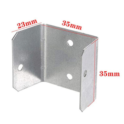 Galvanized Fence Panel Clips 32mm-50mm 10 Pack 1