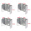 Galvaniserade staketpanelklämmor 32 mm-50 mm 10-pack 3