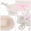 Rattan-Style Candy Trolley Basket for Home Use 8